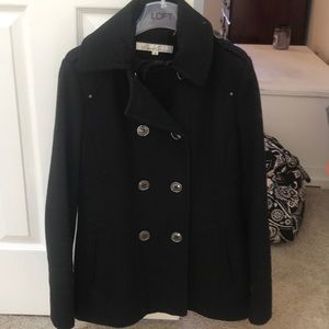 Kenneth Cole Black pea coat